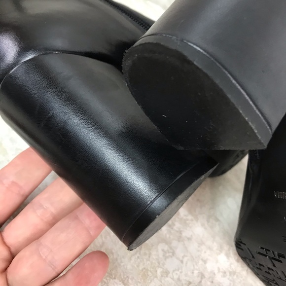 TIFFI BY DANIELE DENTICI BLACK LEATHER BOOTS SZ - Picture 5 of 14